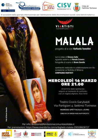Spettacolo teatrale "Malala"